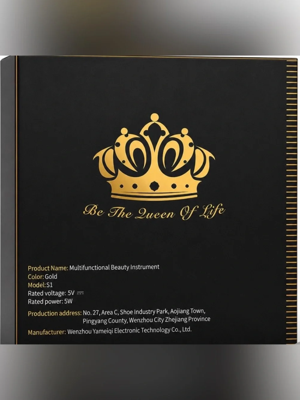 New sealed zero Queen multifunctional beauty instrument skin care device